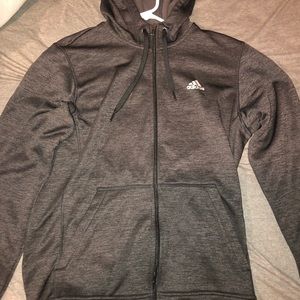 Adidas full zip hoodie.